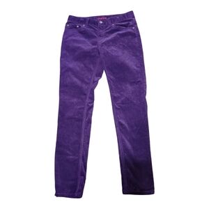 Girls LandsEnd Purple Cords